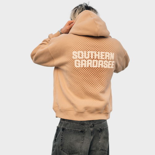 DOTS HOODIE CREAM